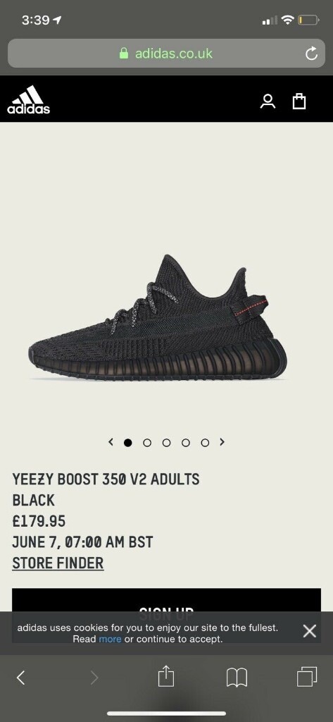 yeezy boost 350 v2 adults black online